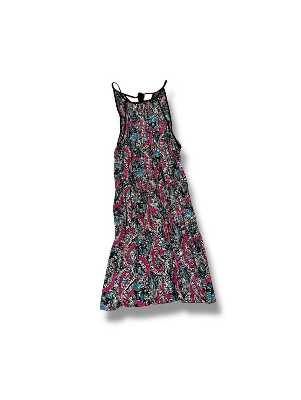 Forever 21 Deadstock High Neck Paisley Dress